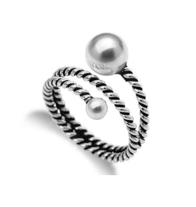 Twisted Wire Wrap Ring
