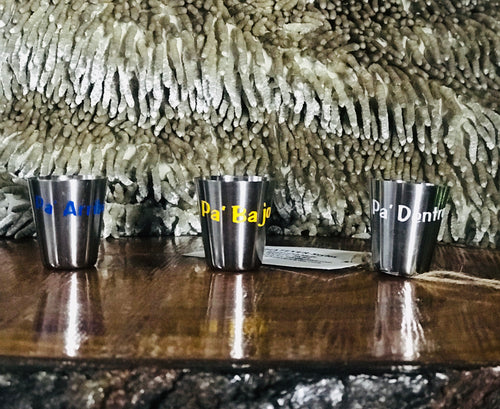 Personalize Gifts - Stainless Shot Glasses Set
